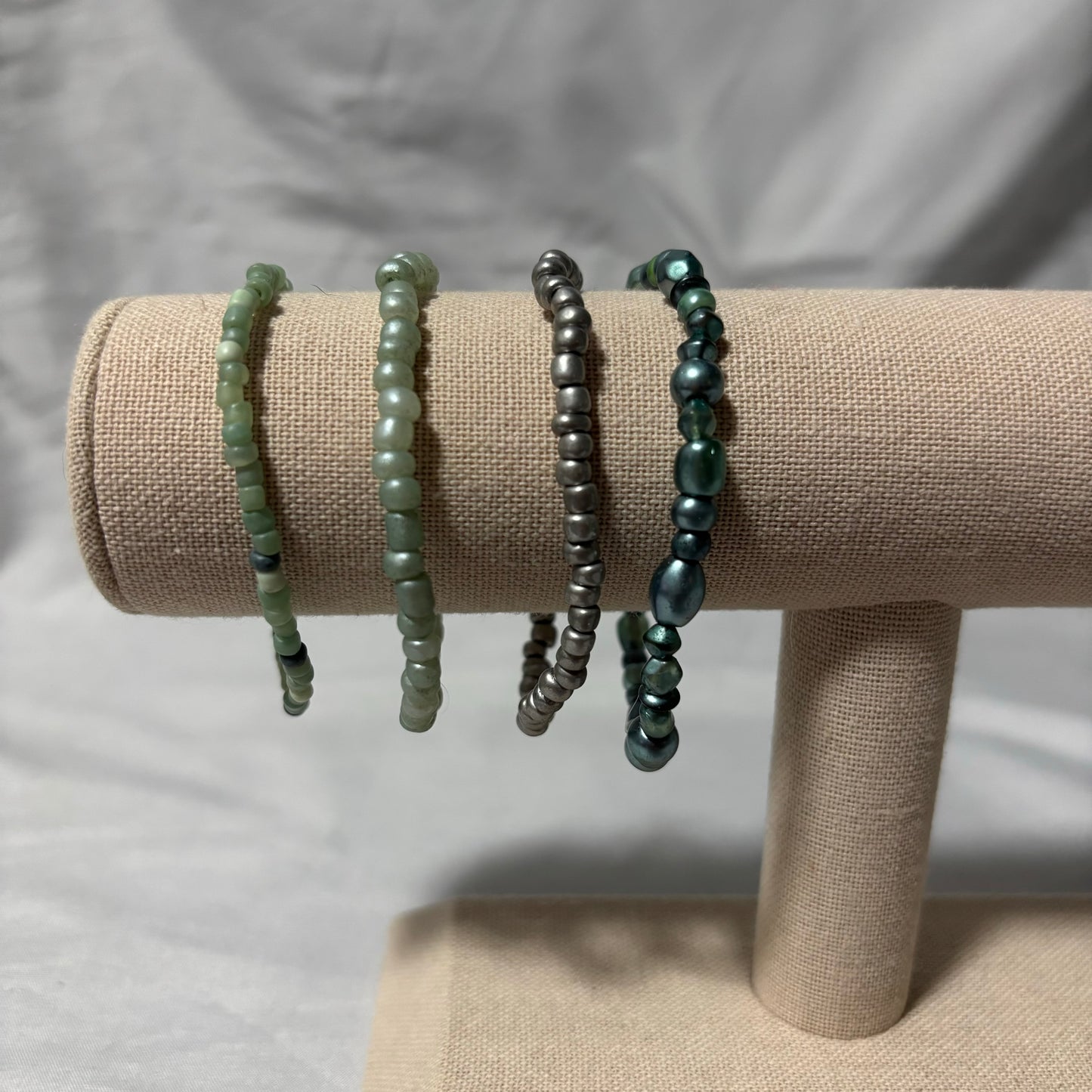 Green Bracelet Set