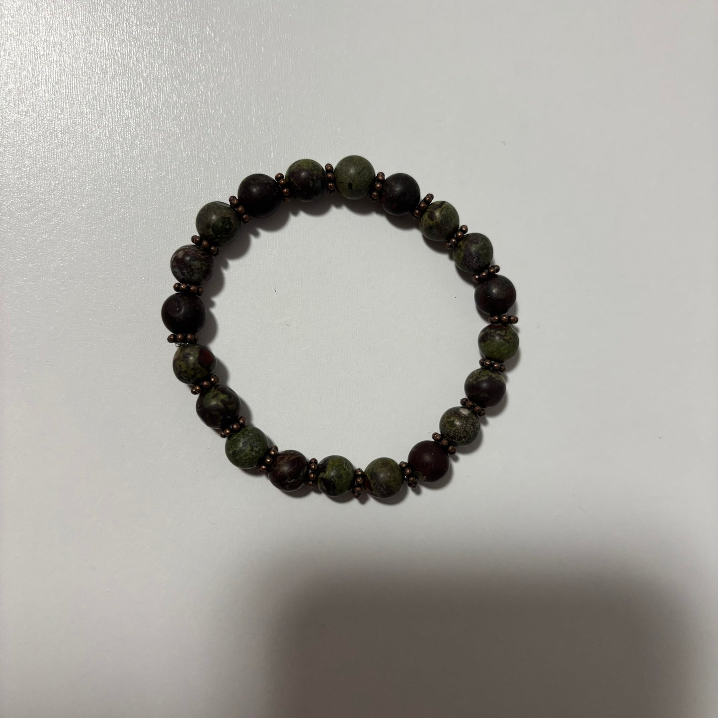 Green Stone Beaded Bracelets