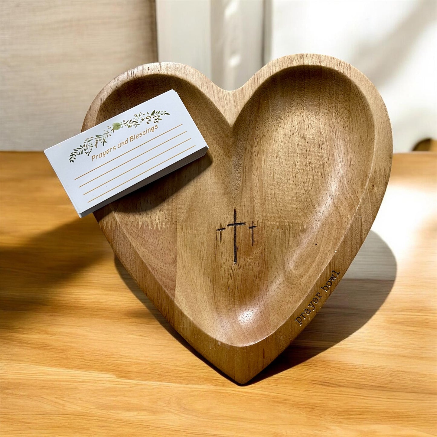 Handmade Wooden Prayer Bowl