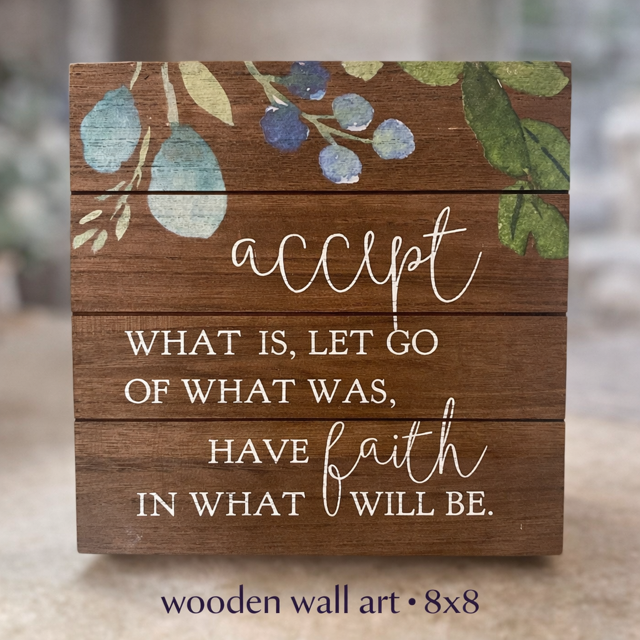 Have Faith Wooden Wall Art
