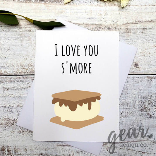 I Love You S'more Card