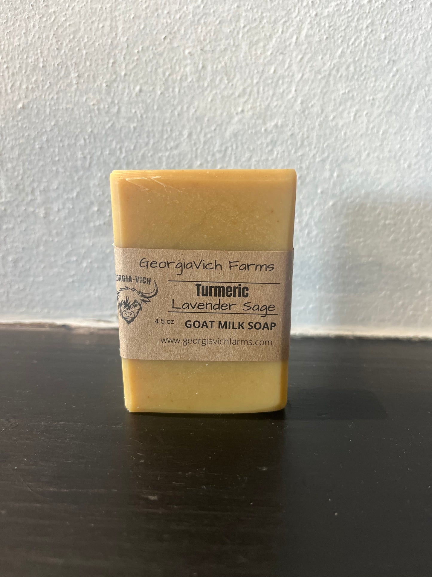 Turmeric Lavender Sage Goat Milk Soap