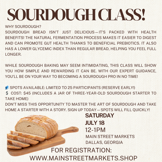 07/18/26 Sourdough 101 - Dallas, GA