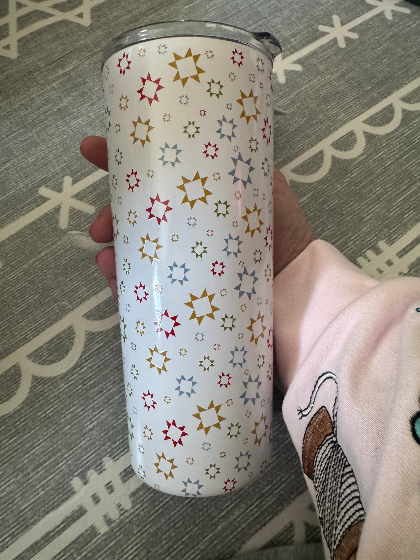 Quilt Block Tumbler