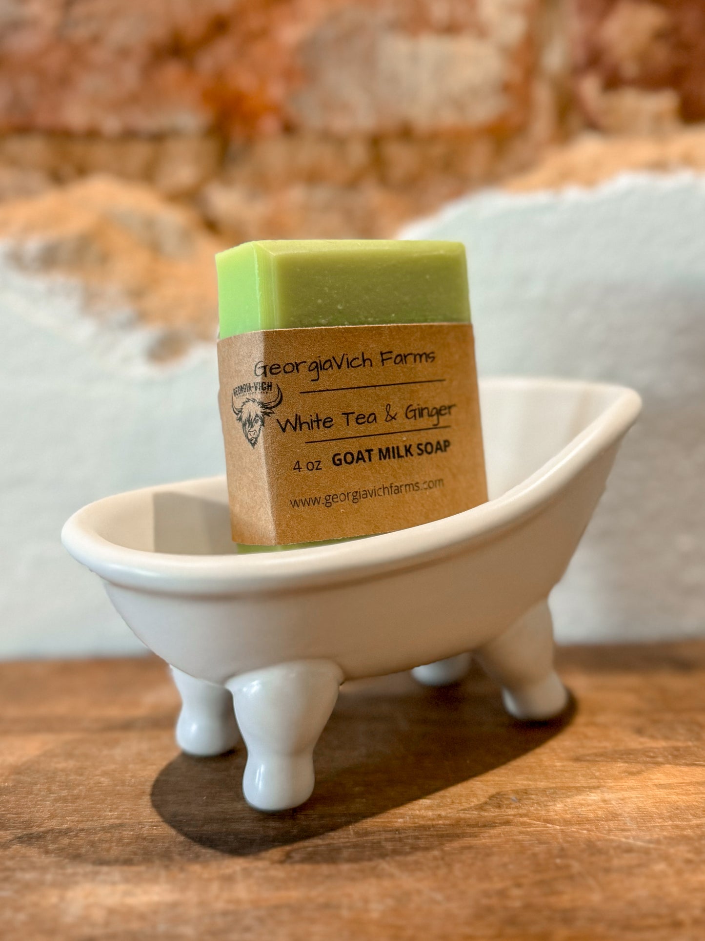 White Tea & Ginger Goat Milk Soap