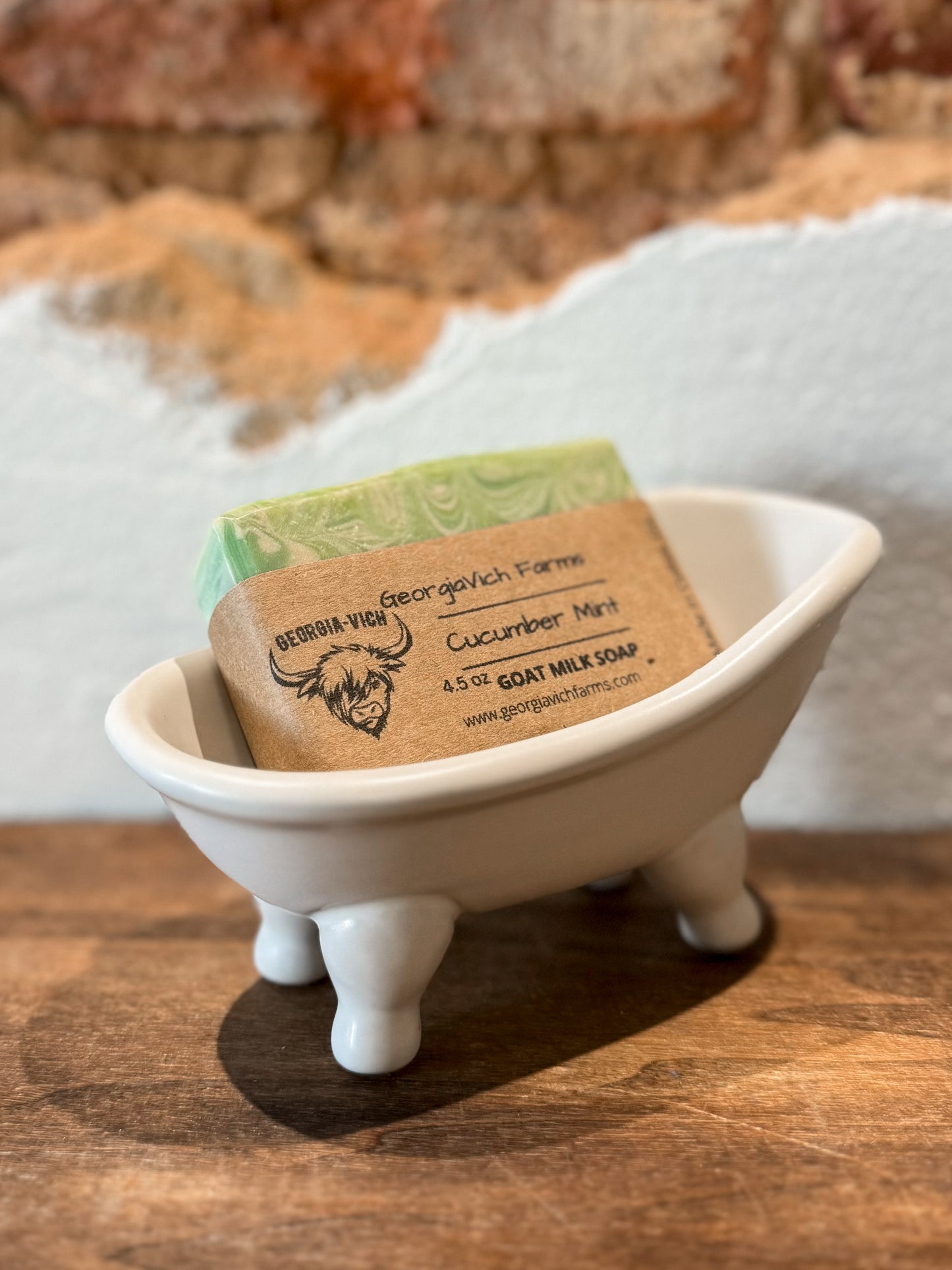 Cucumber Mint Goat Milk Soap