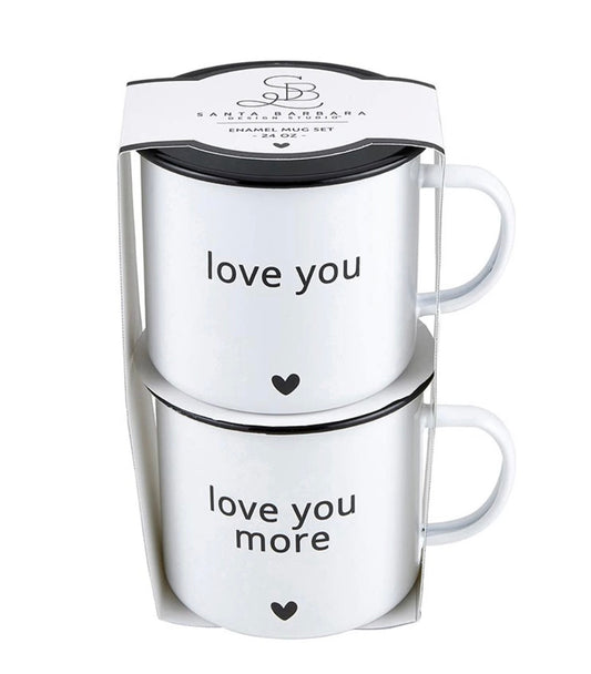 Enamel Mug Set - Love You More