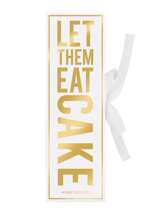 Gold Cake Server