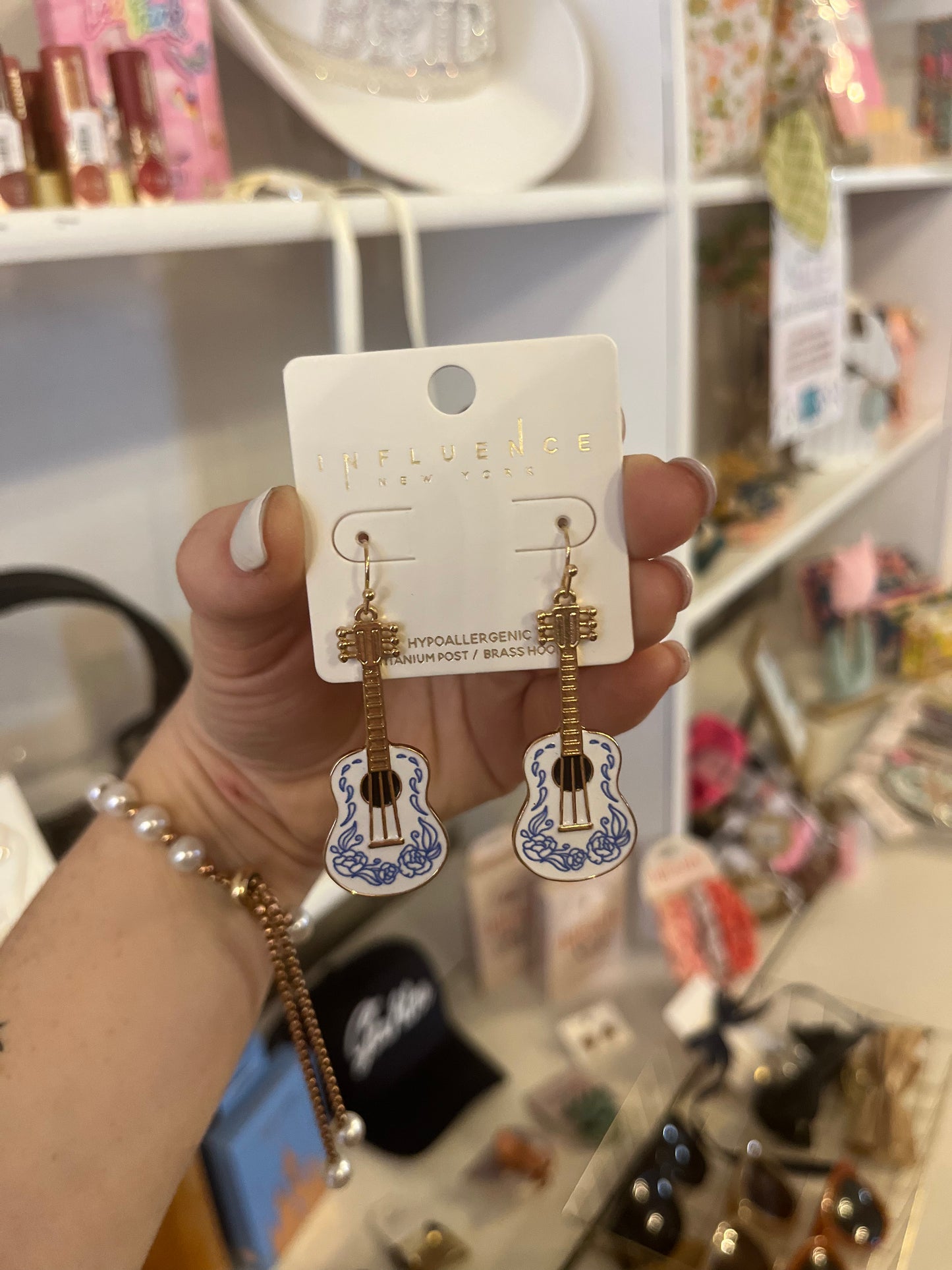 Guitar Earrings