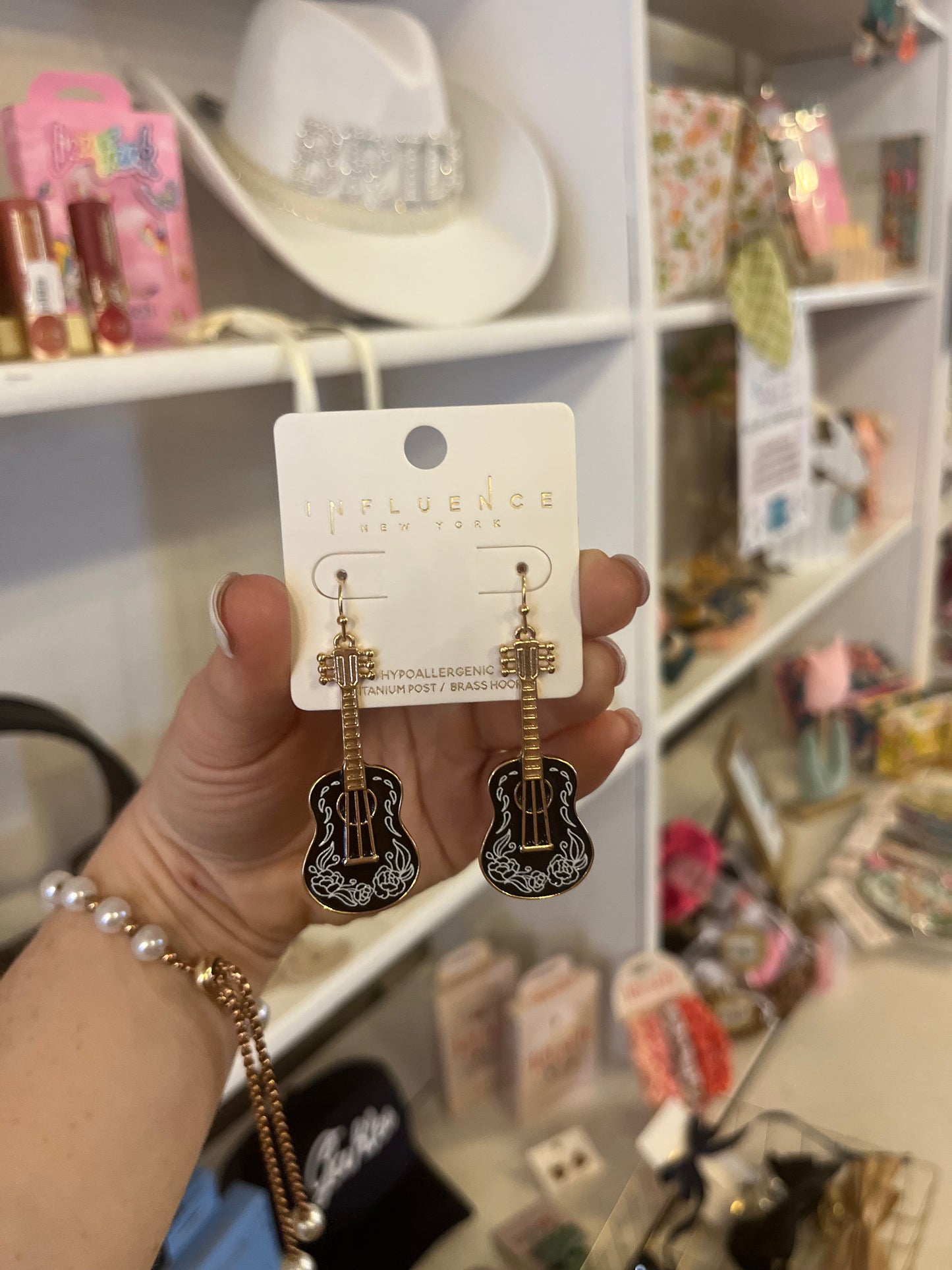 Guitar Earrings