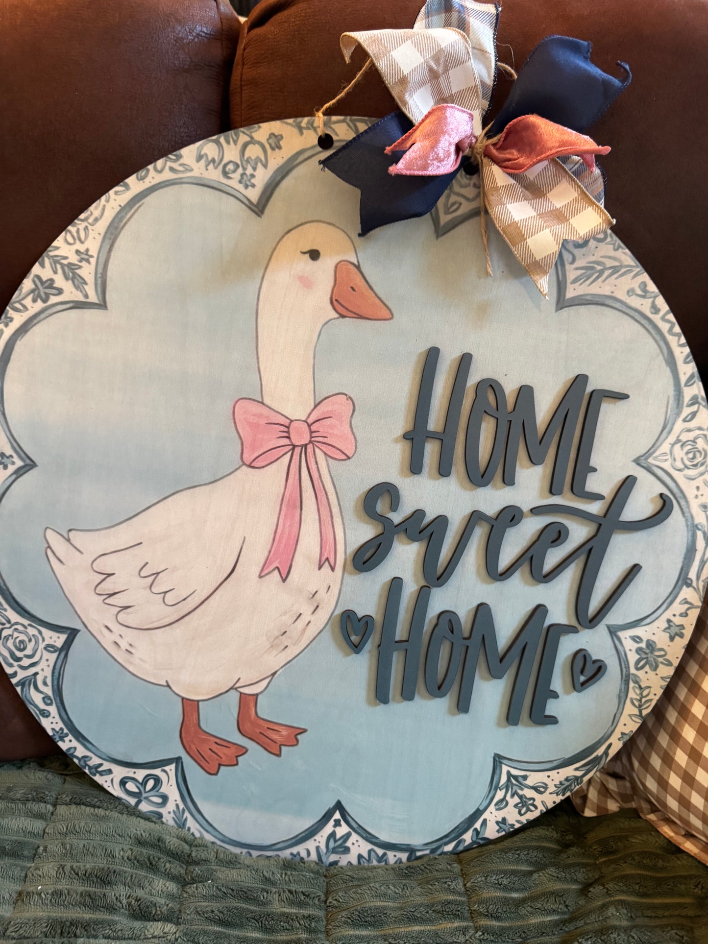 Home Sweet Home Geese Sign