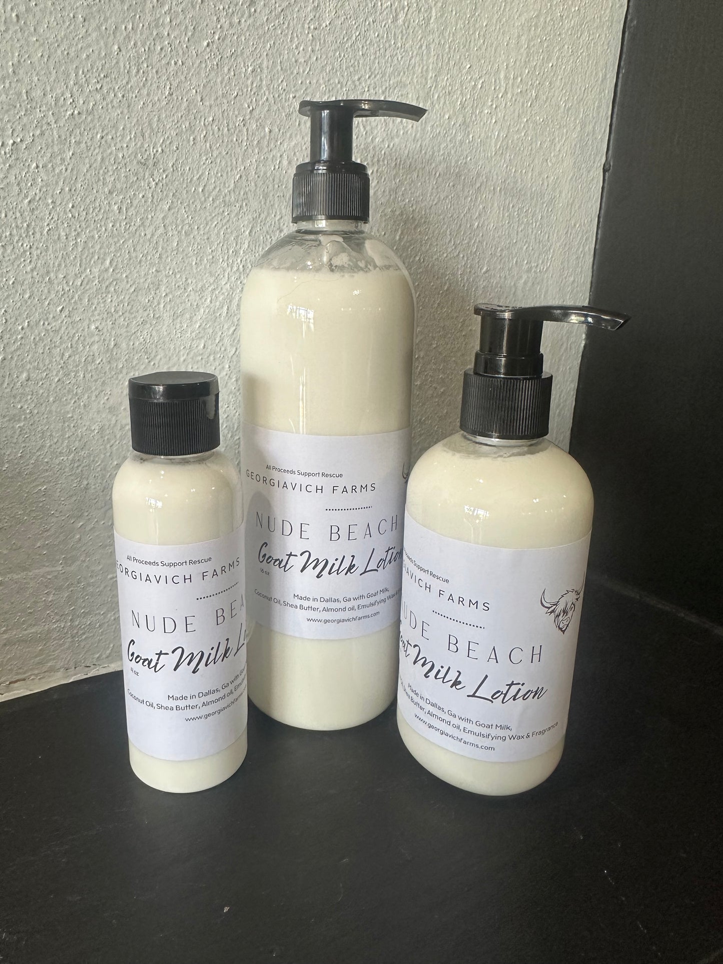 Nude Beach Goat Milk Lotion