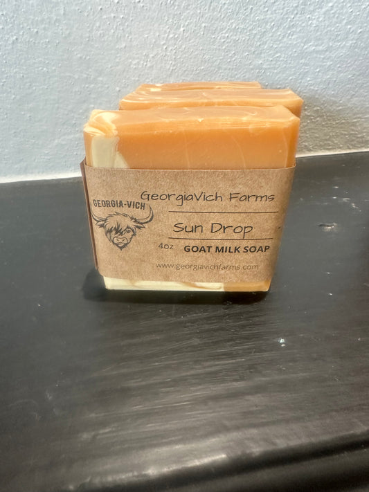 Sun Drop Goat Milk Soap