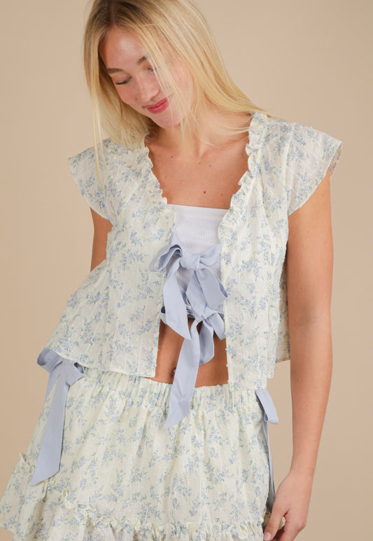 Vintage Floral Top