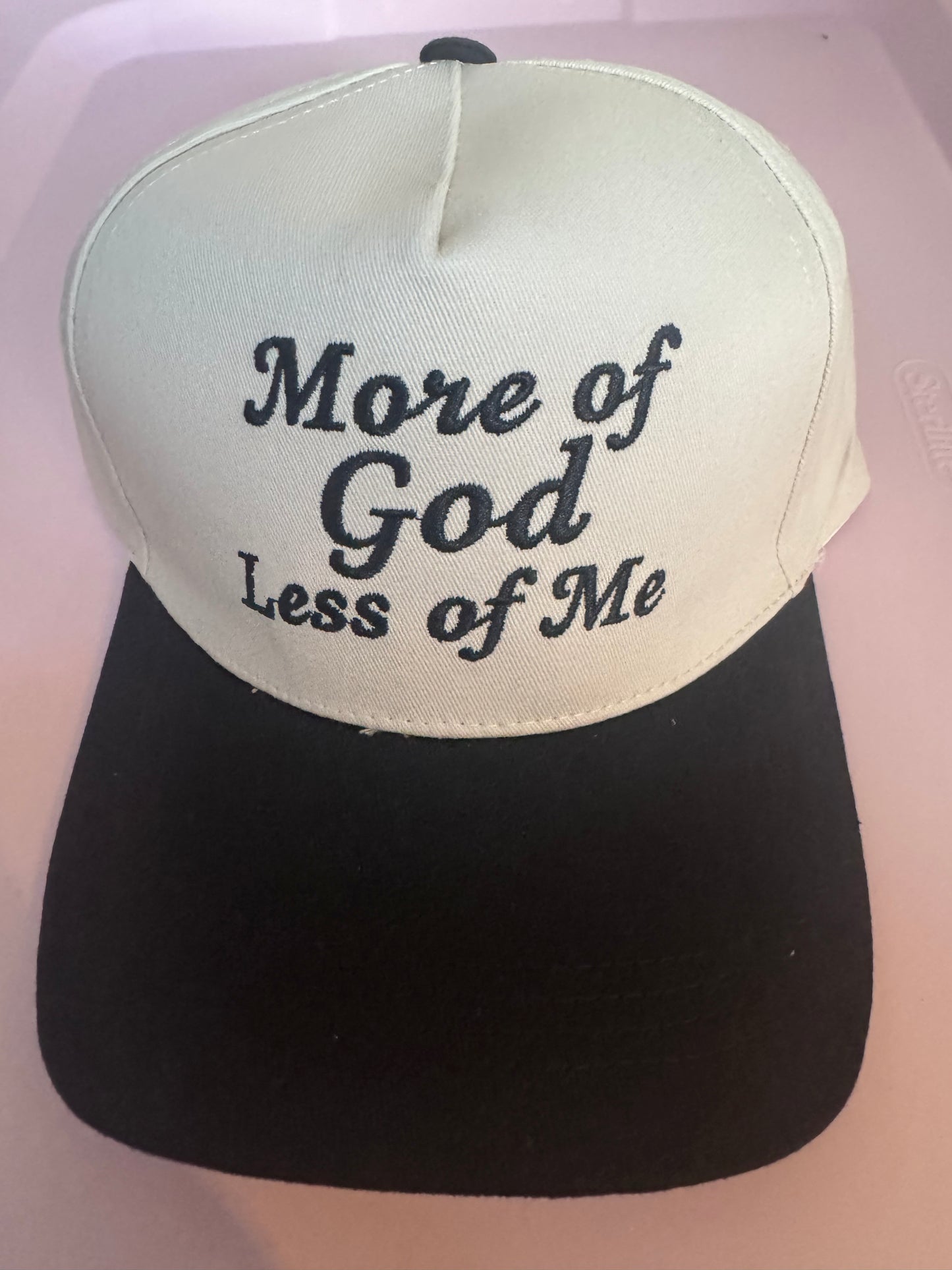 More Of God Less Of Me Black Hat