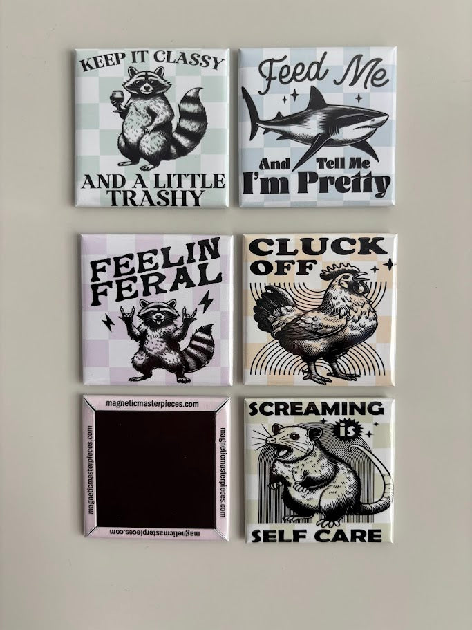 2x2 Square Magnets
