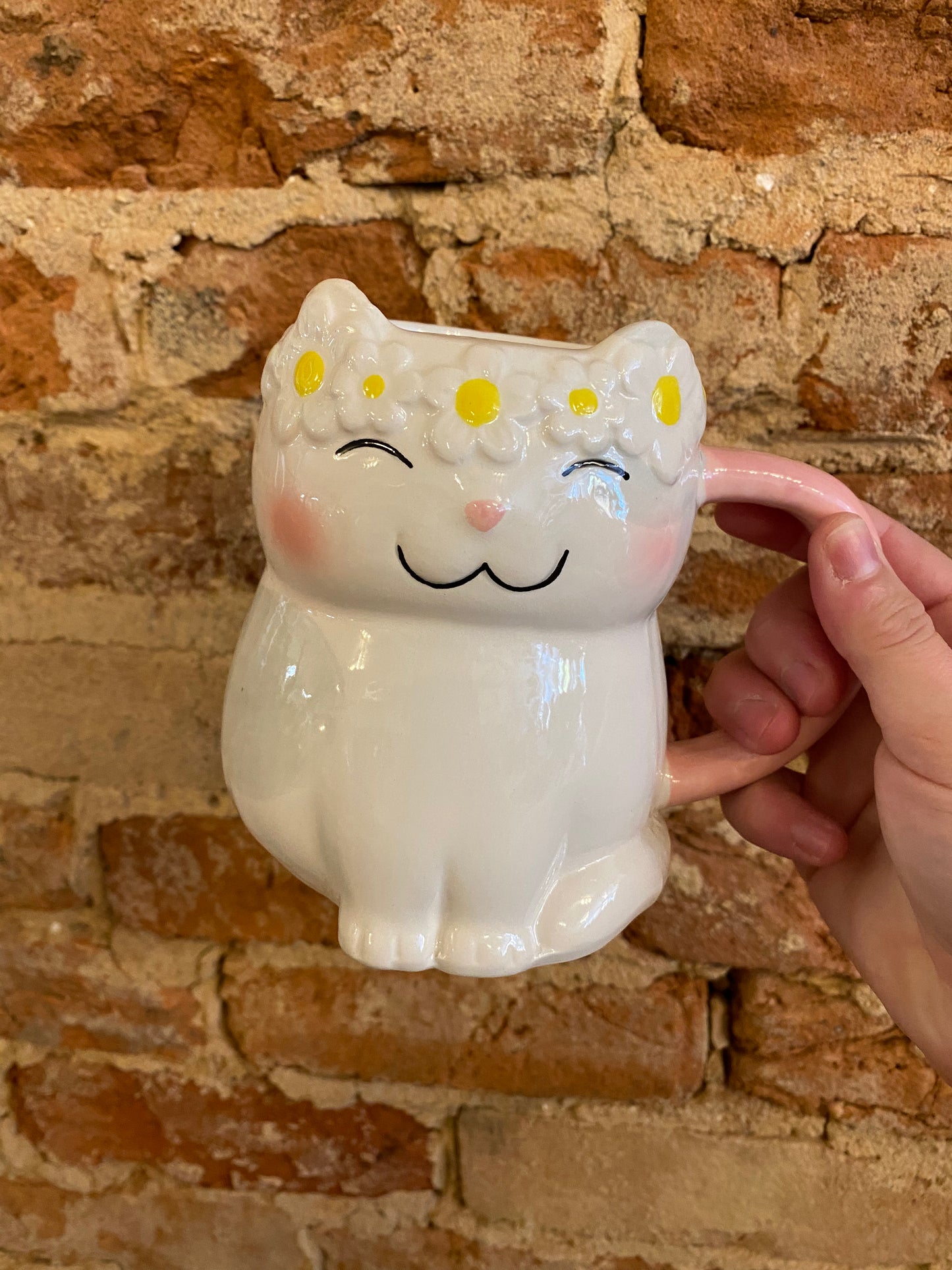 Flower Cat Mug
