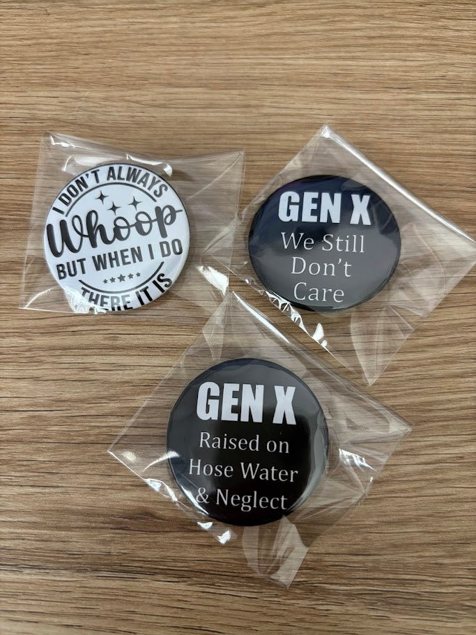 1.5" Pin-Back Buttons