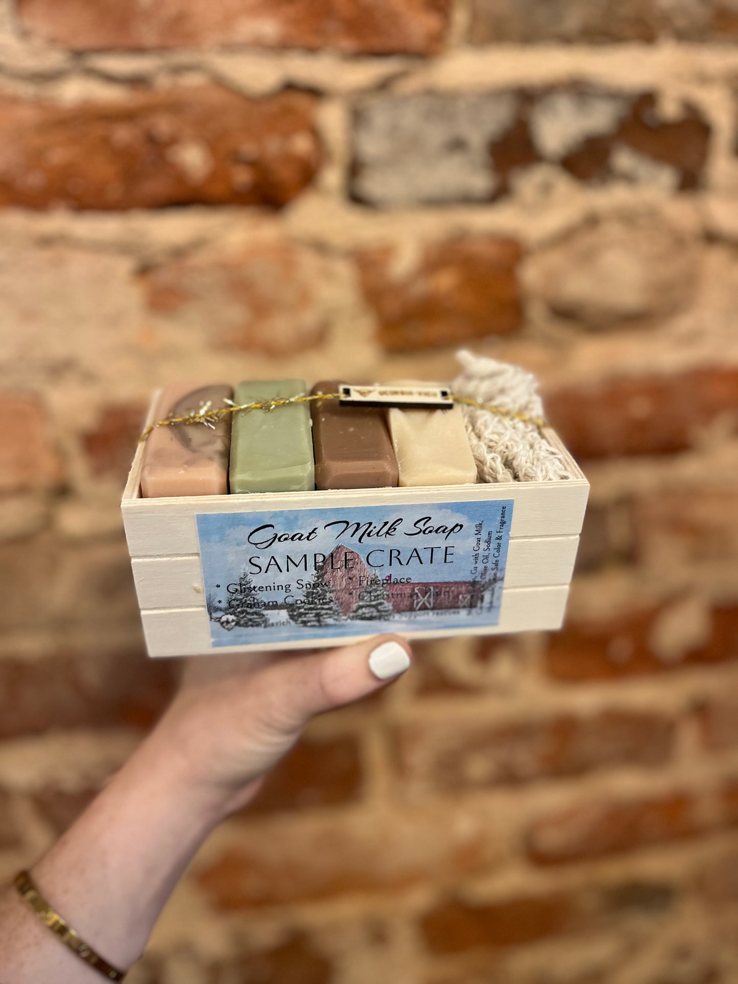 Christmas Collection: Sample Goat Milk Soap Crate