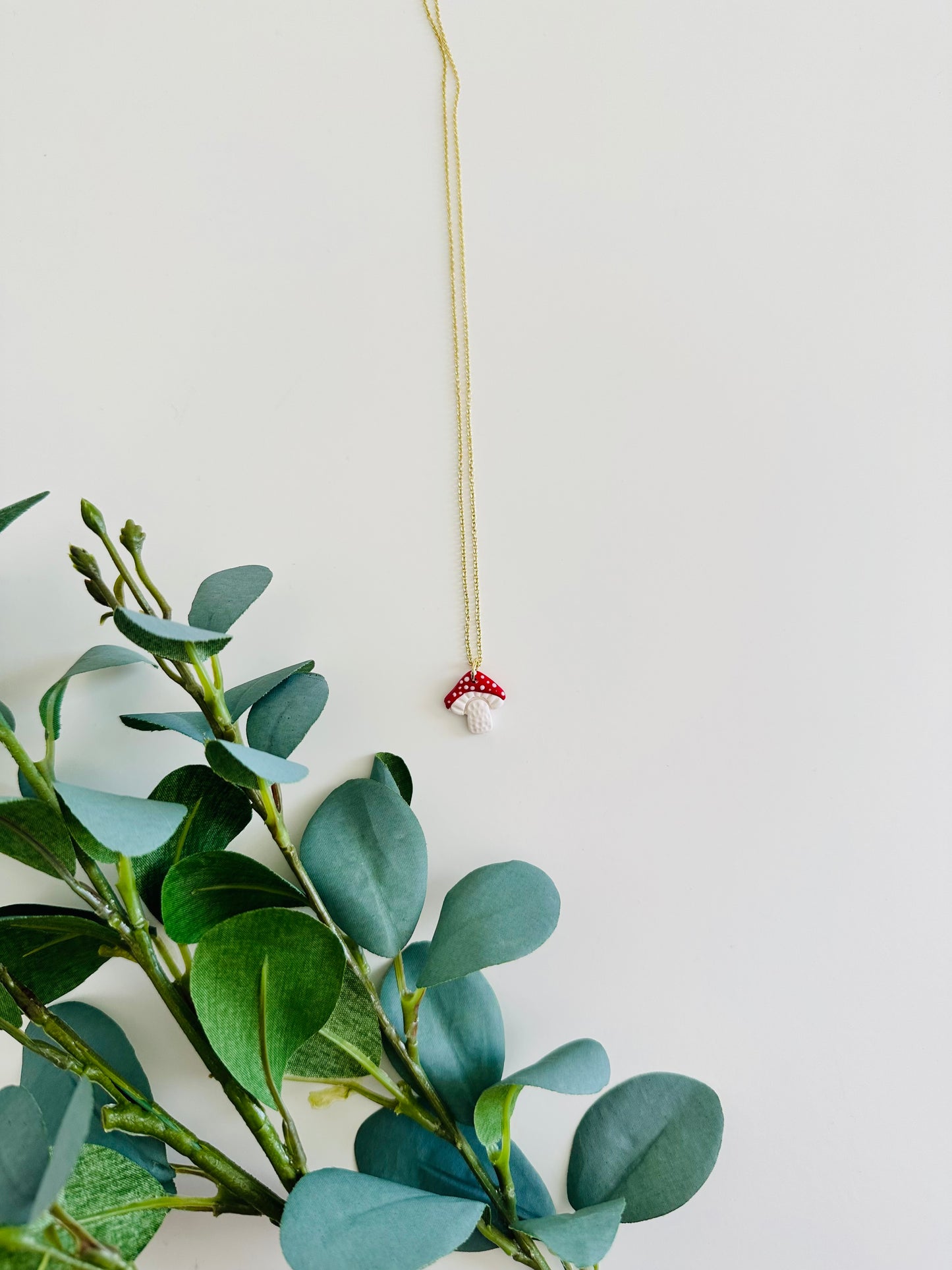 Mushroom Necklace