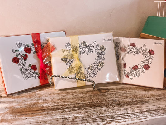 Heart and Vine Notecards