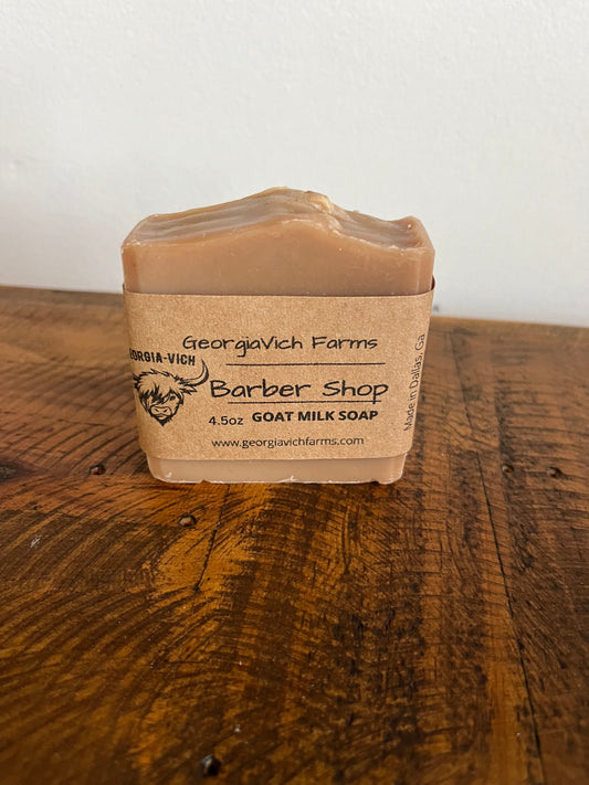 Barber Shop Goat Milk Soap