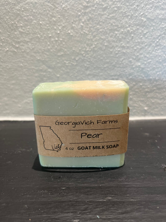 Pear Goat Milk Soap