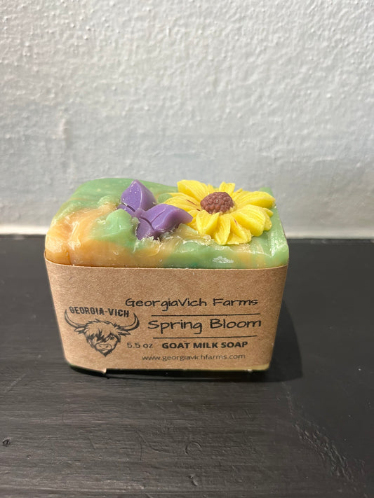 Spring Bloom Goat Milk Soap