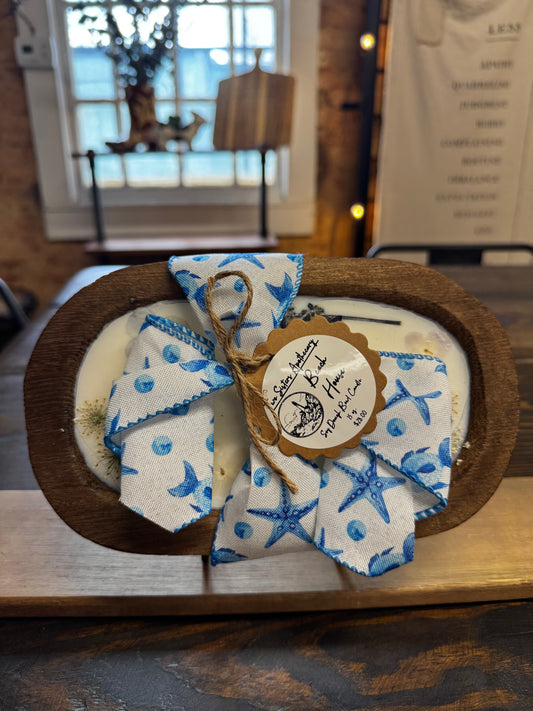 Beach House Soy Dough Bowl Candle