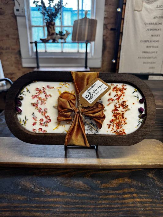 Golden Hour Soy Dough Bowl Candle