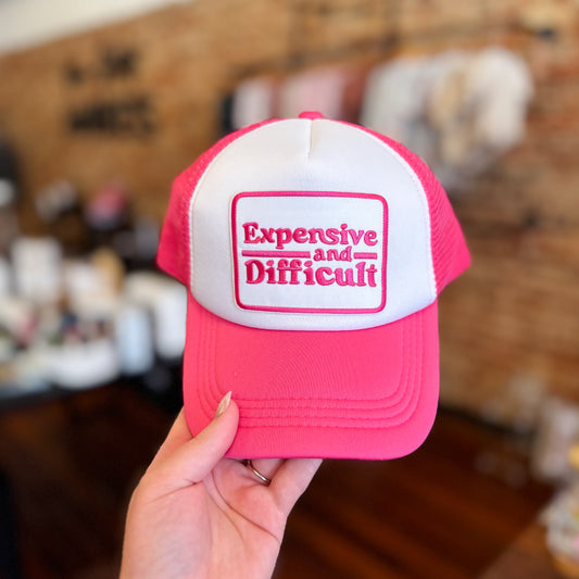 Expensive & Difficult Trucker Hat