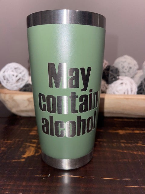 20 oz. Tapered Powder Coated Tumbler