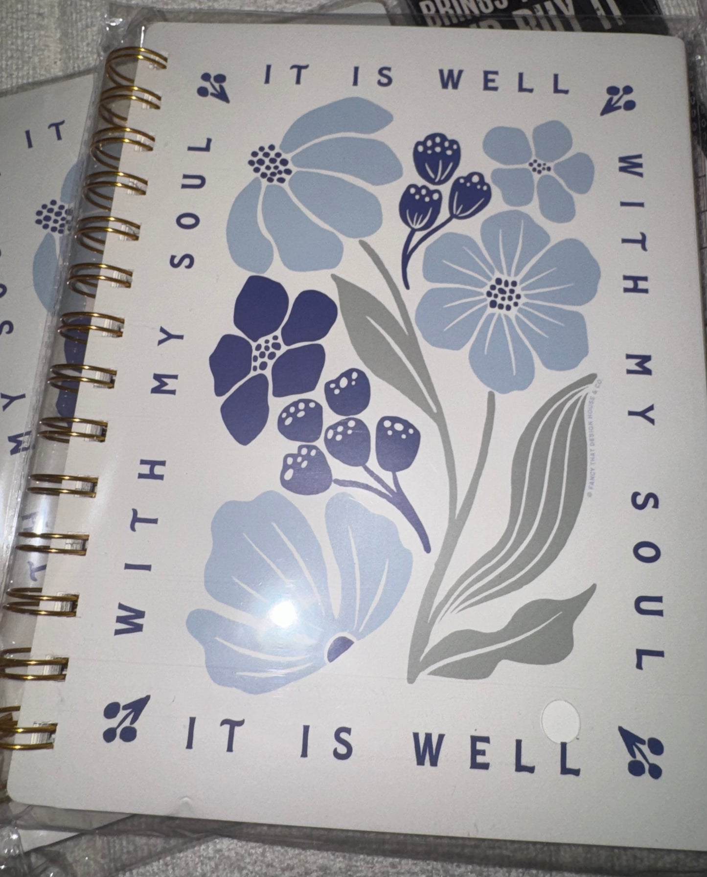 It Is Well Notebook
