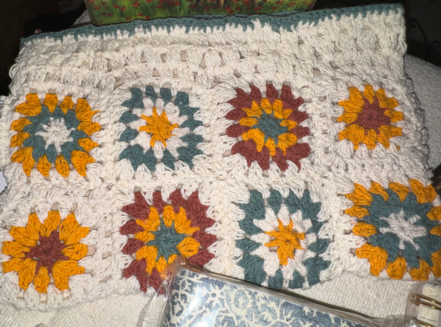 Crochet Zipper Pouch