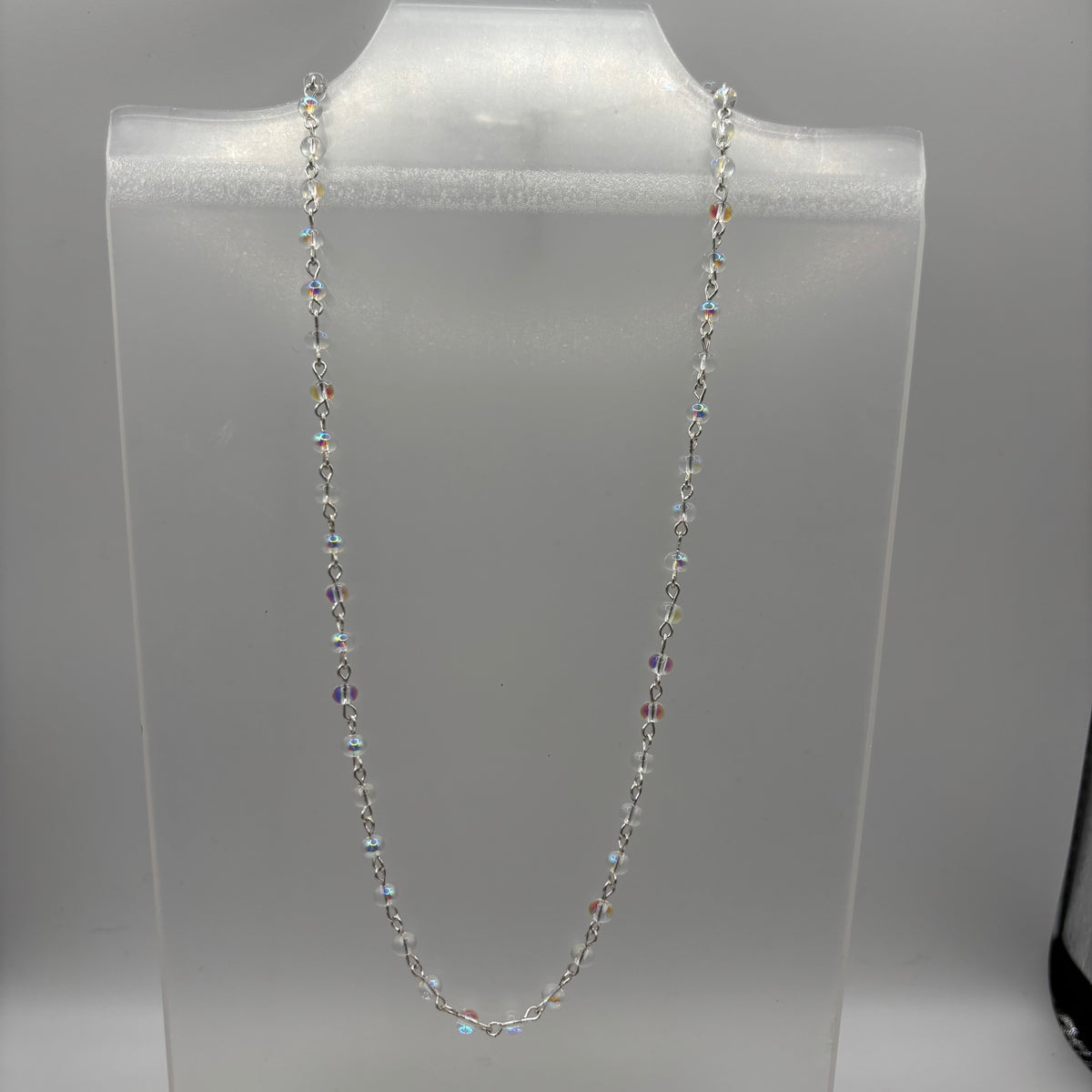 Iridescent Beaded Necklaces