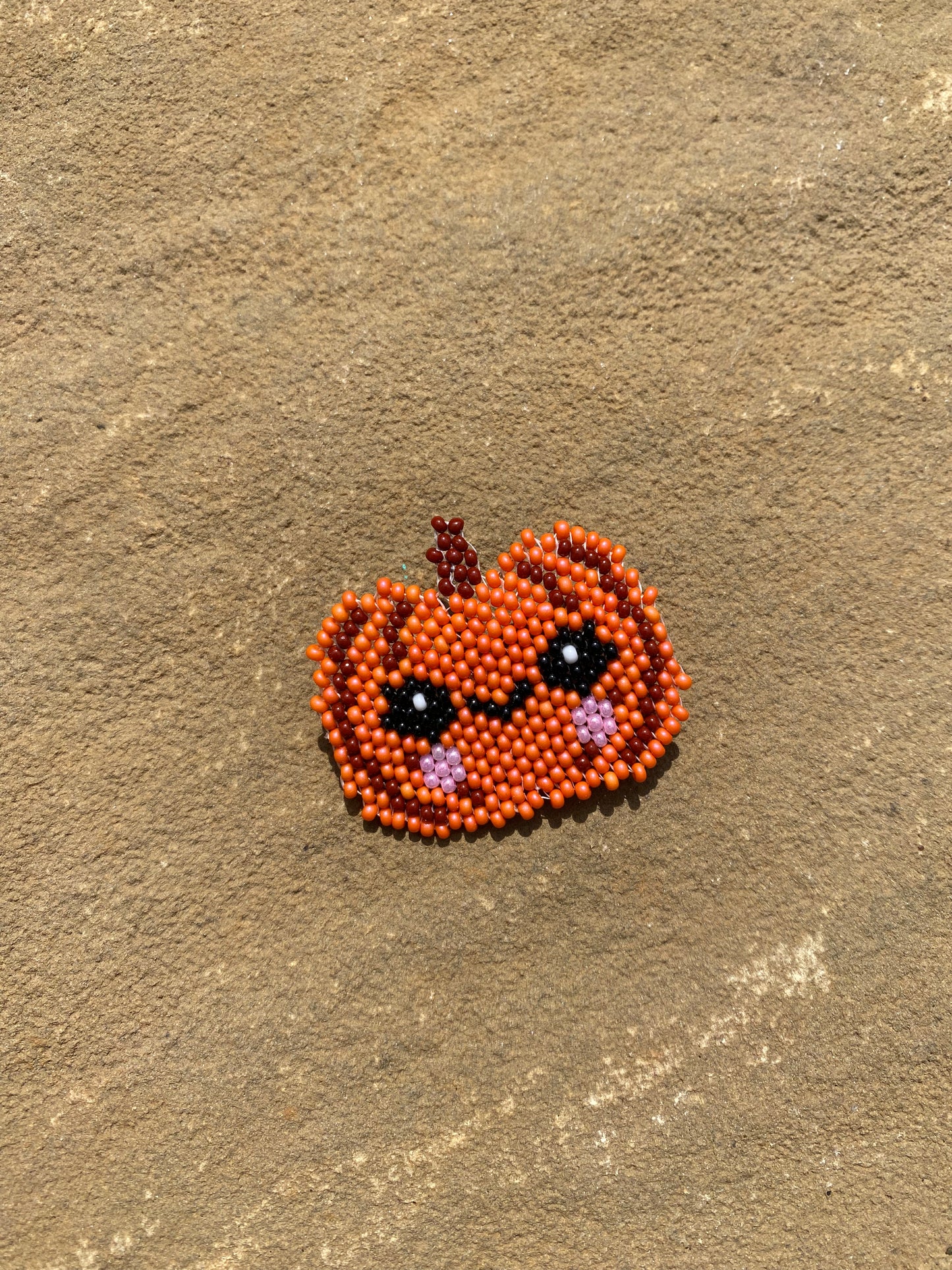 Kawaii Pumpkin Brooch