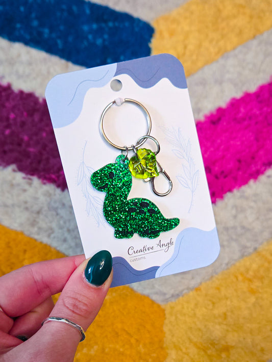 Brachiosaurus Keychain