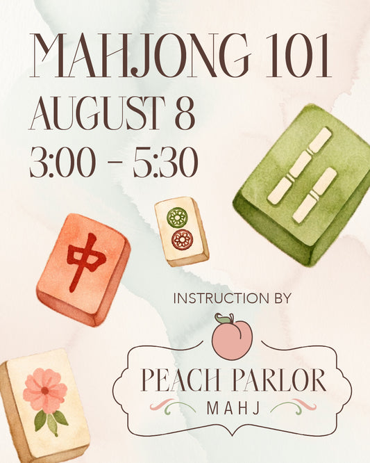 8/08/26 Mahjong 101 - Dallas, GA