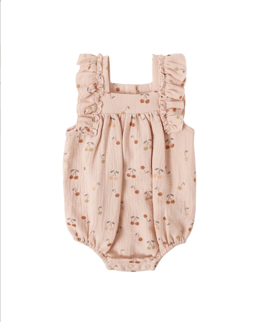 Maya Romper - Cherries