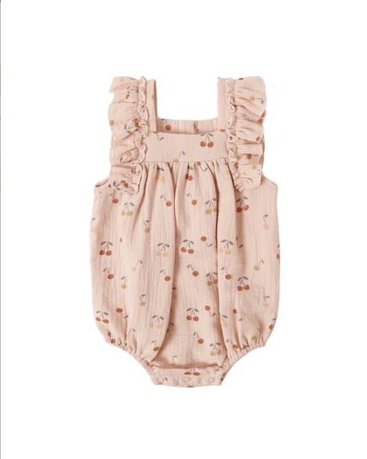 Maya Romper - Cherries