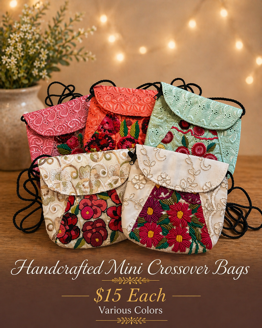Mini Handcrafted Crossover Bags