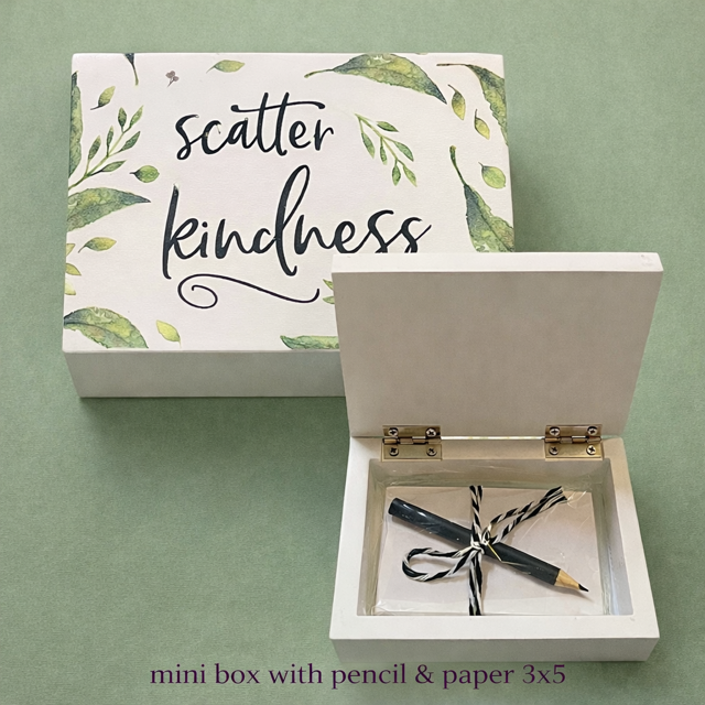 Mini Box Set with Pencil & Paper
