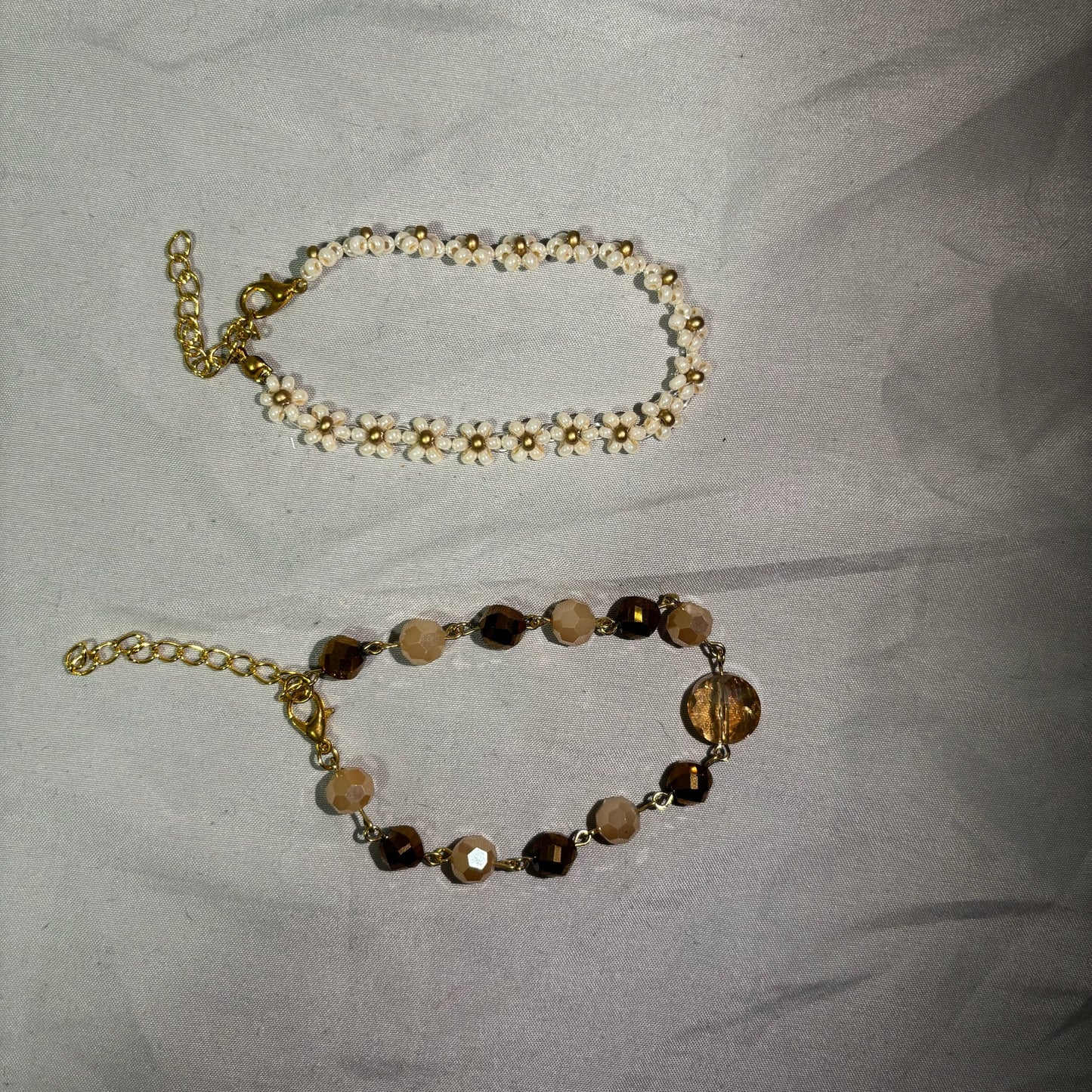 Neutral Beaded Bracelet Set