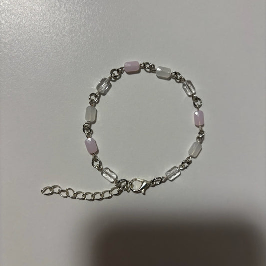 Pink Beaded Bracelet