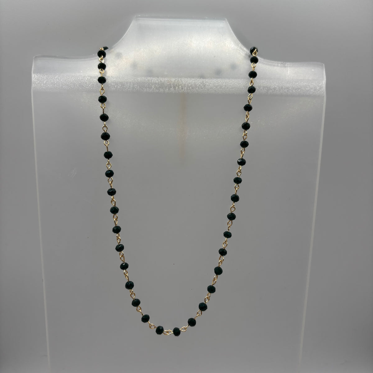 Rondelle Beaded Necklaces