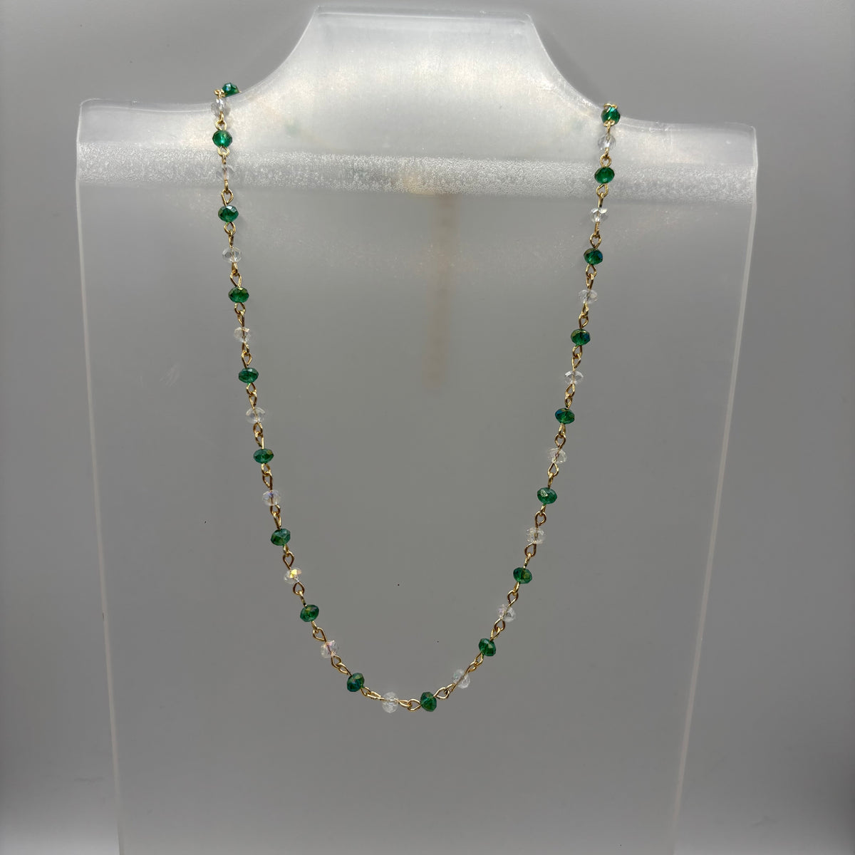 Rondelle Beaded Necklaces