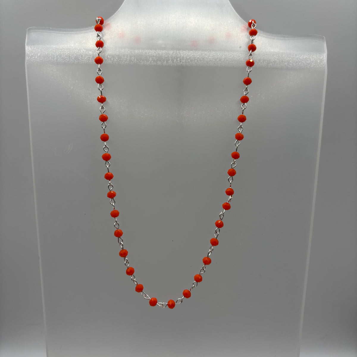 Rondelle Beaded Necklaces