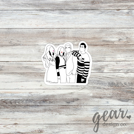 Rose Family Sticker