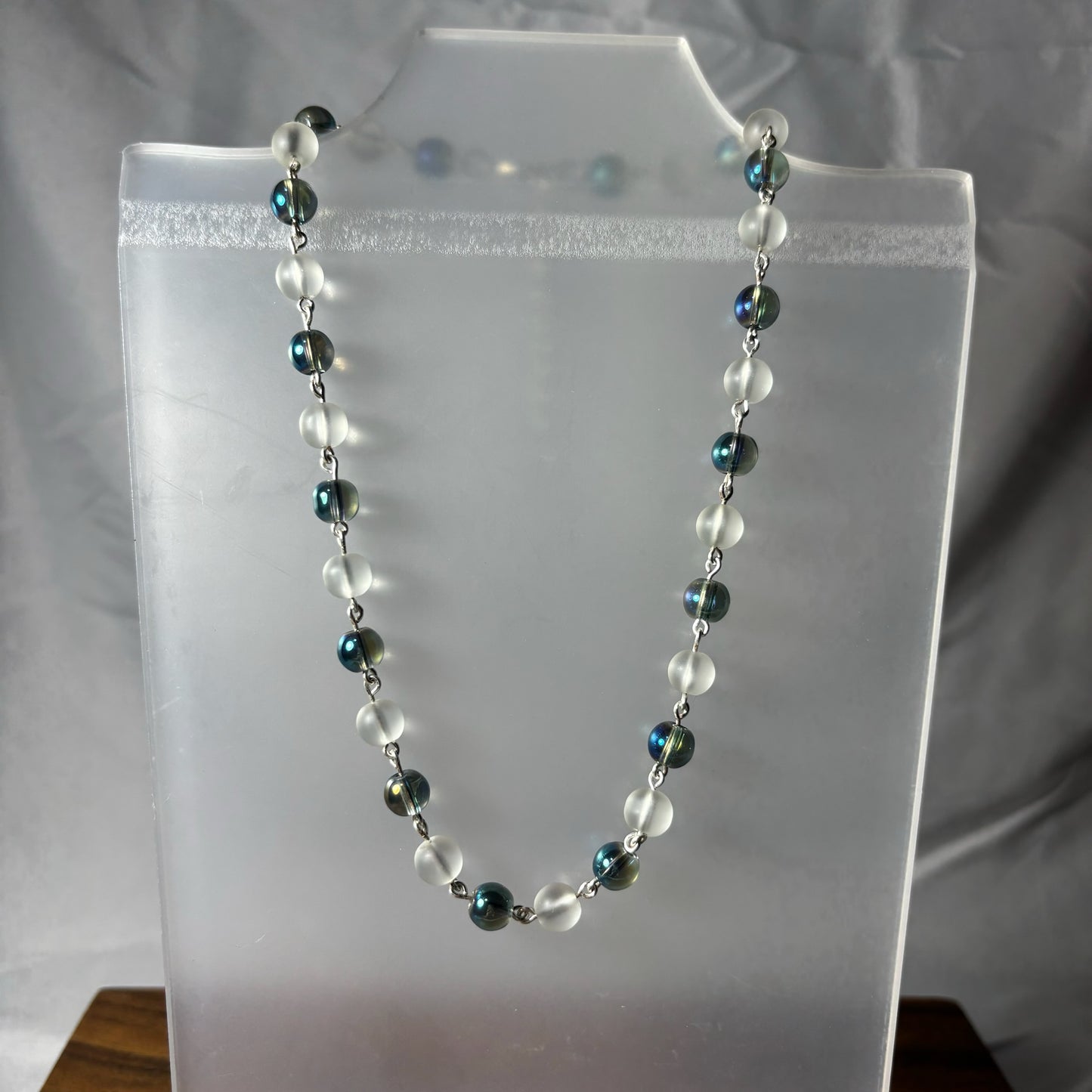 Round Glass Beaded Necklaces