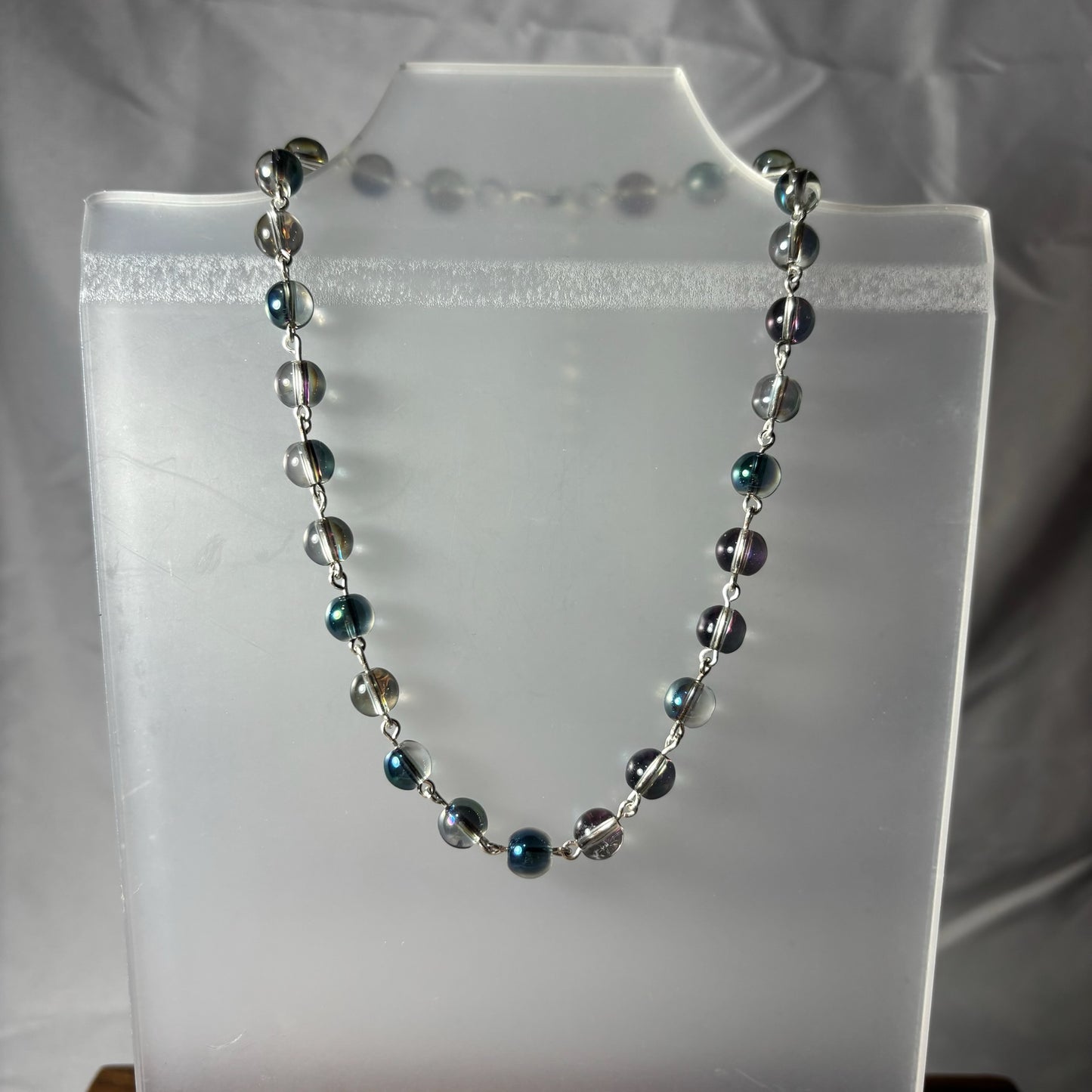 Round Glass Beaded Necklaces